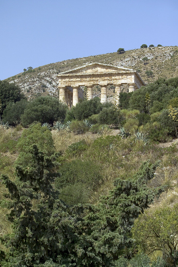 Doric temple, Segesta. Sicily, Italy