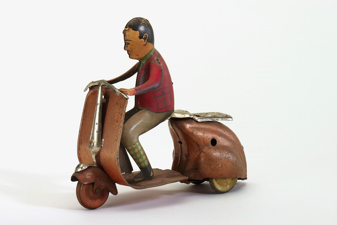 Old tin toy