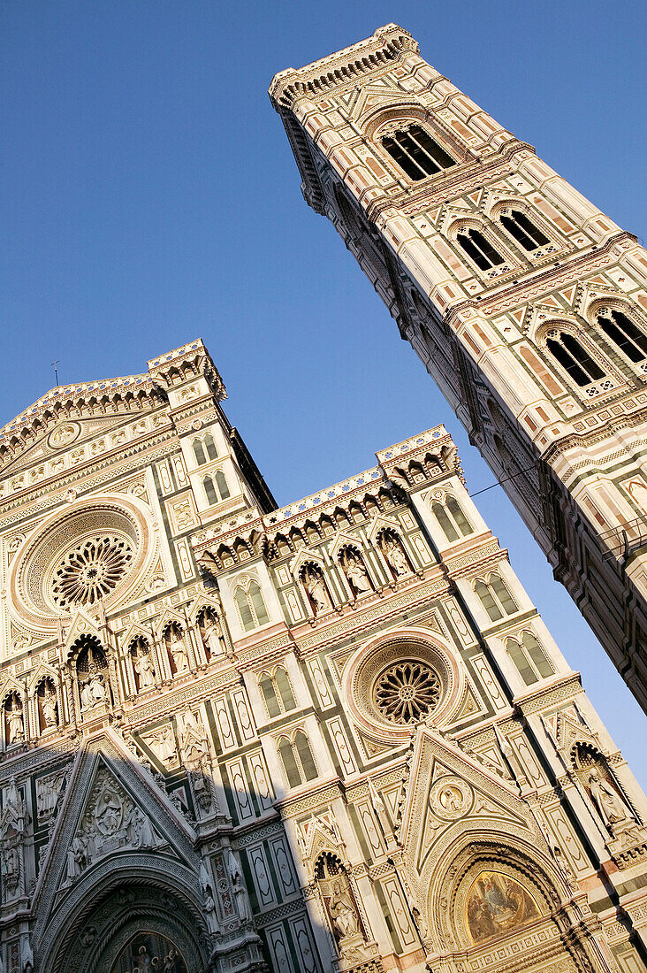 Duomo and Giottos Campanile. Florence. Italy.