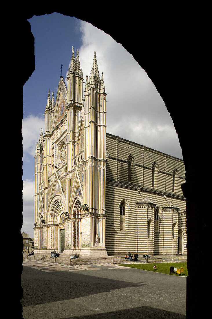 Duomo of Orvieto. Umbria. Italy