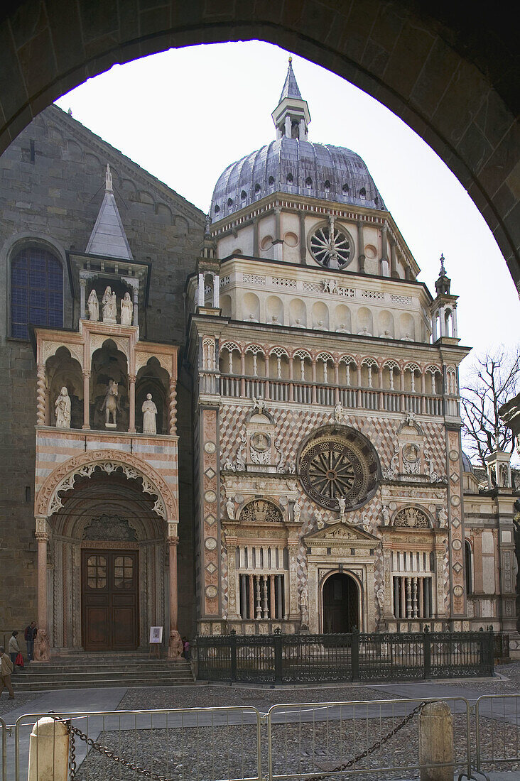 Church Santa María Maggiore in Bergamo. Lombardy, Italy