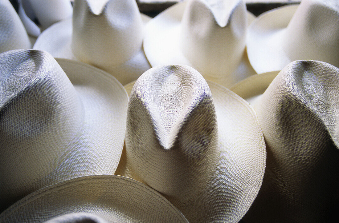 Panama hats.