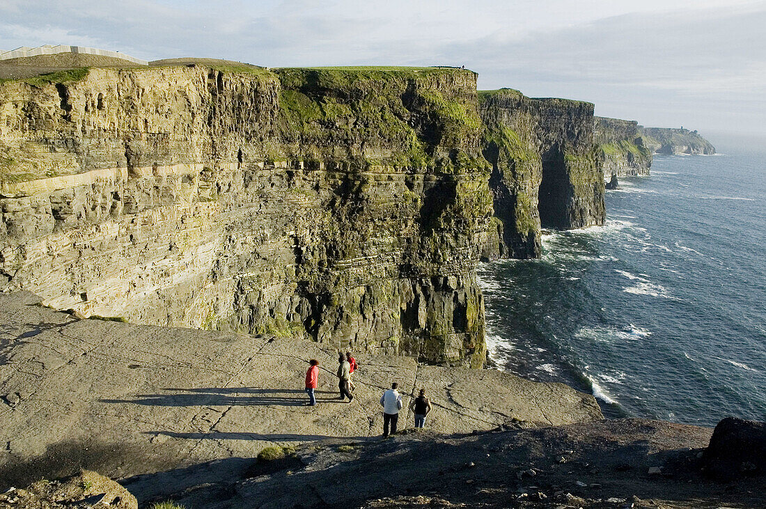 Moher cliffs. Co. Clare. Ireland.