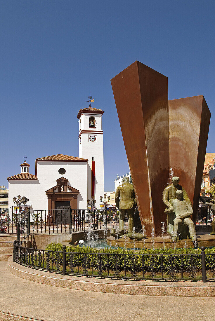 Nuestra Señora del Rosario, Plaza de Constitución, Fuengirola, Málaga Province, Andalucia, Spain