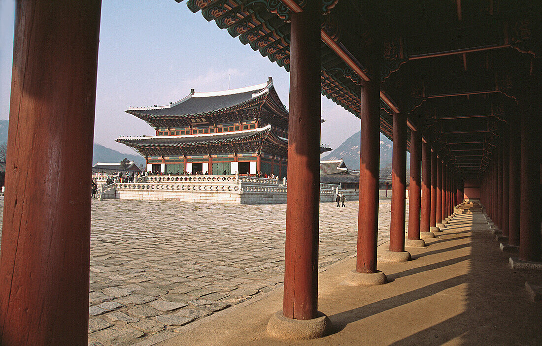 Gyeongbokgung temple. Seoul. South Korea