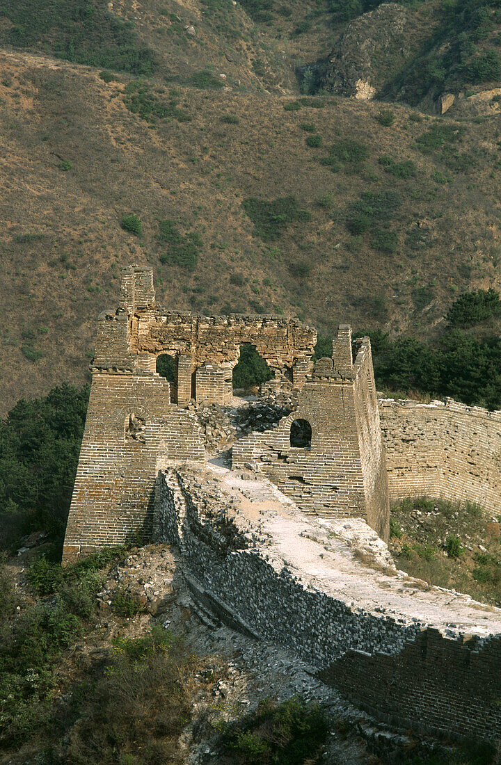 Simatai section, Great Wall. Beijing municipality. China