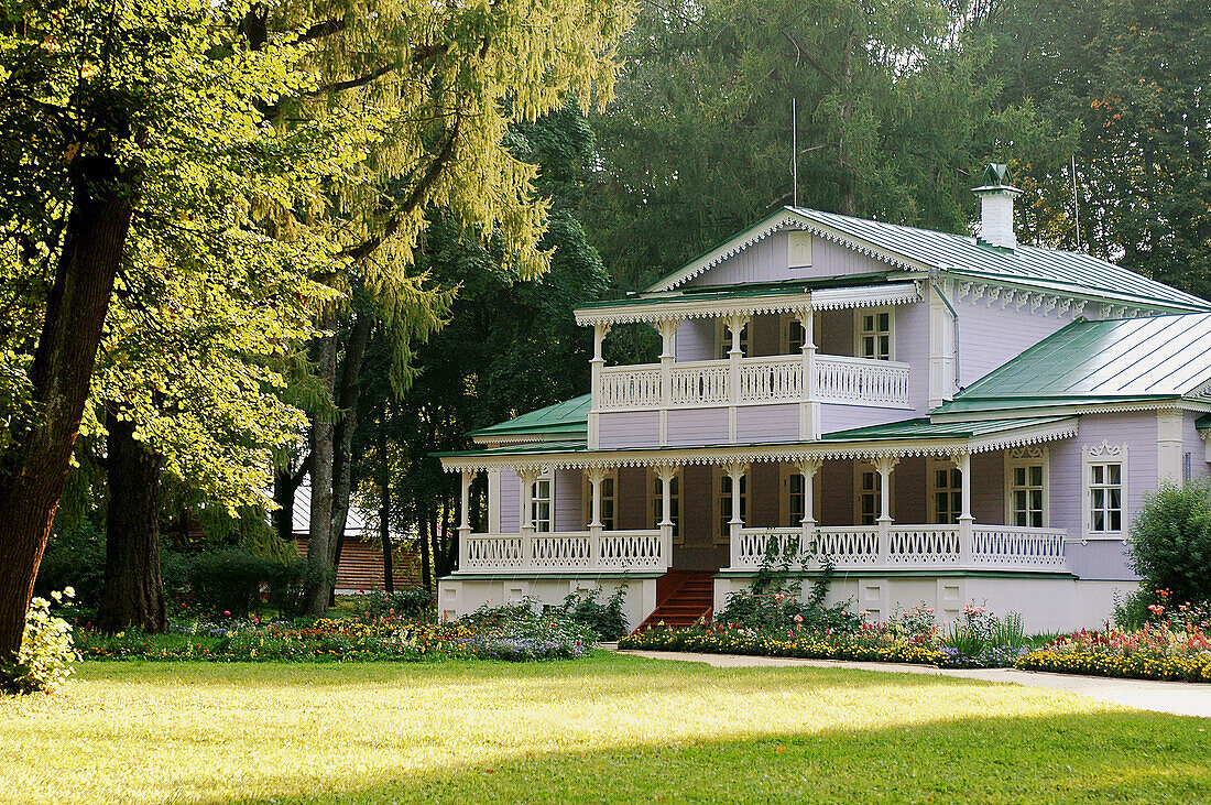 Ivan Sergeyevich Turgenev s house. Spasskoe-Lutovinovo. Orel. Russia.