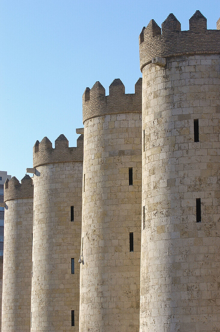 Palacio de la Aljafería. Zaragoza. Aragón, Spain