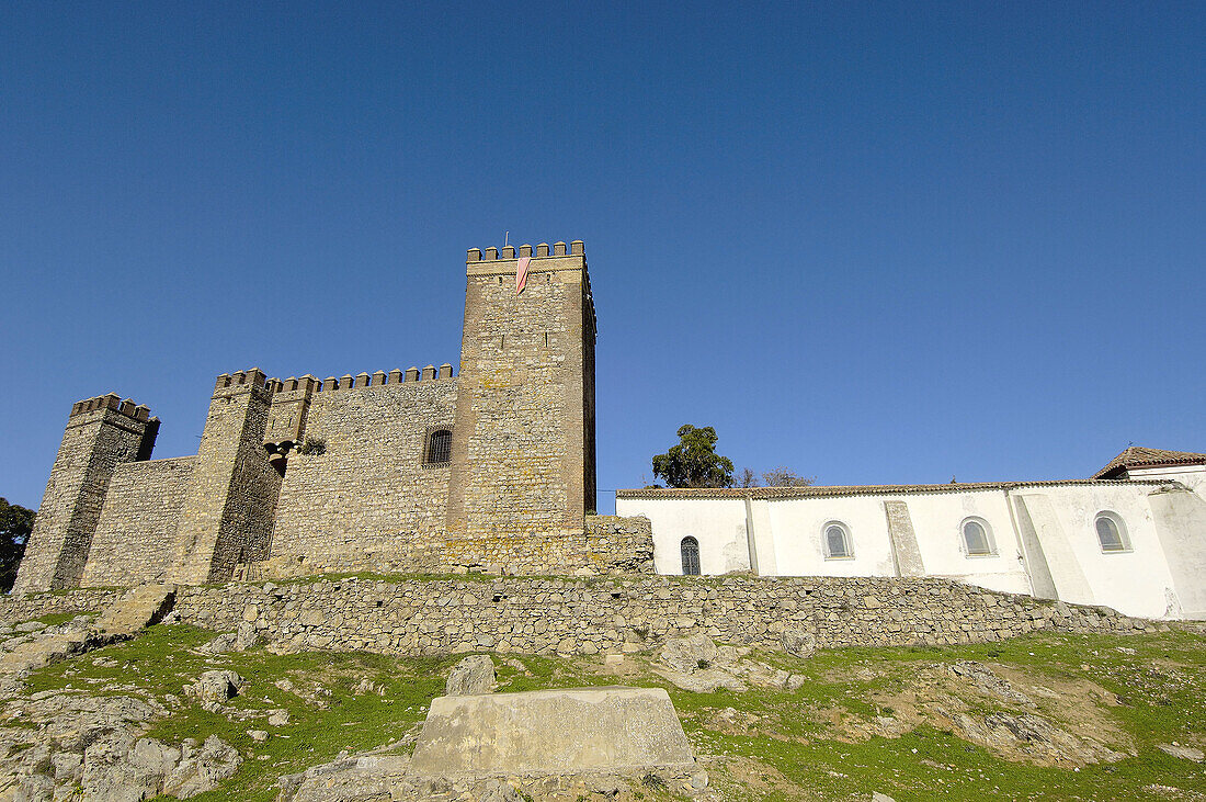 Castle of Cortegana (13th century). Huelva province, Andalusia, Spain