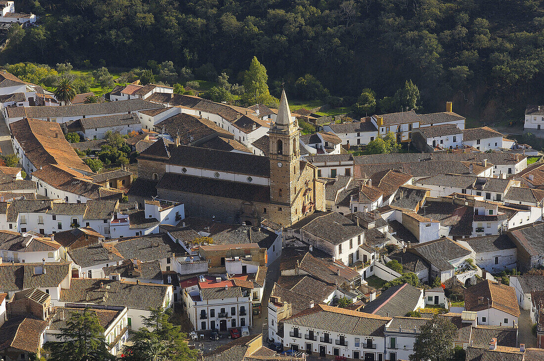 Alájar, town in Sierra de Aracena y Picos de Aroche Natural Park. Huelva province, Andalusia, Spain