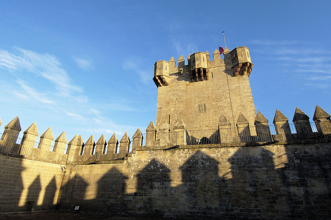 Castle of Almodóvar del Río. Córdoba province, Andalusia. Spain