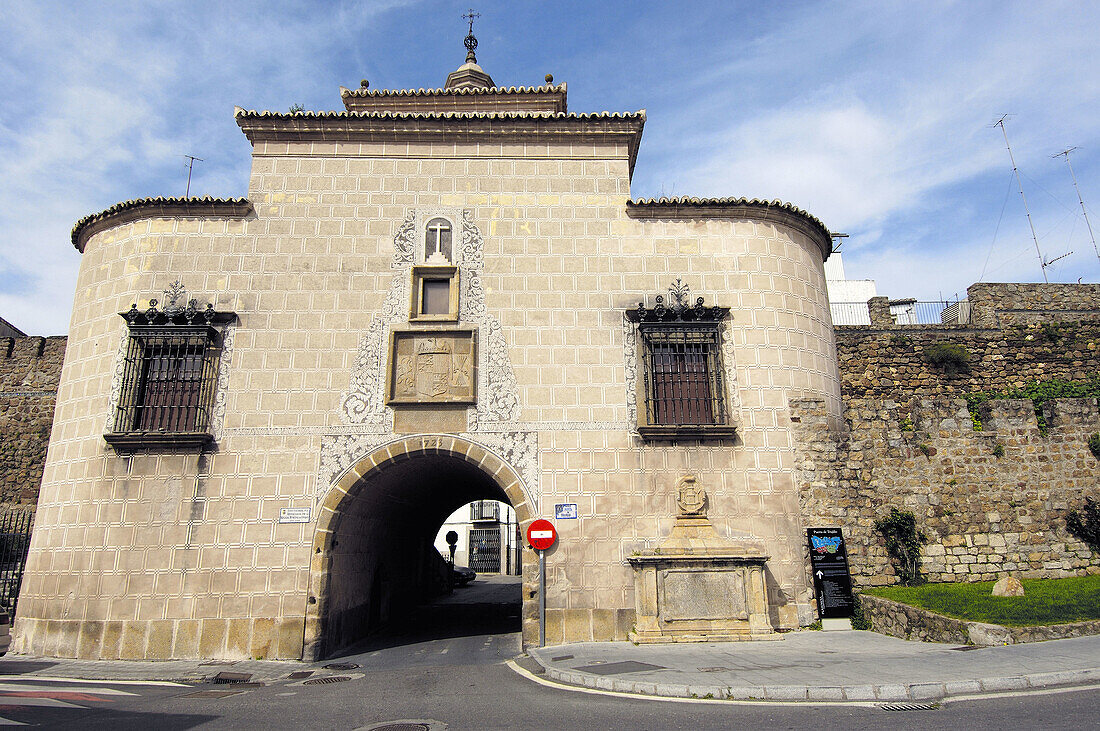 Puerta de Trujillo, Plasencia, Caceres province, Extremadura, Spain