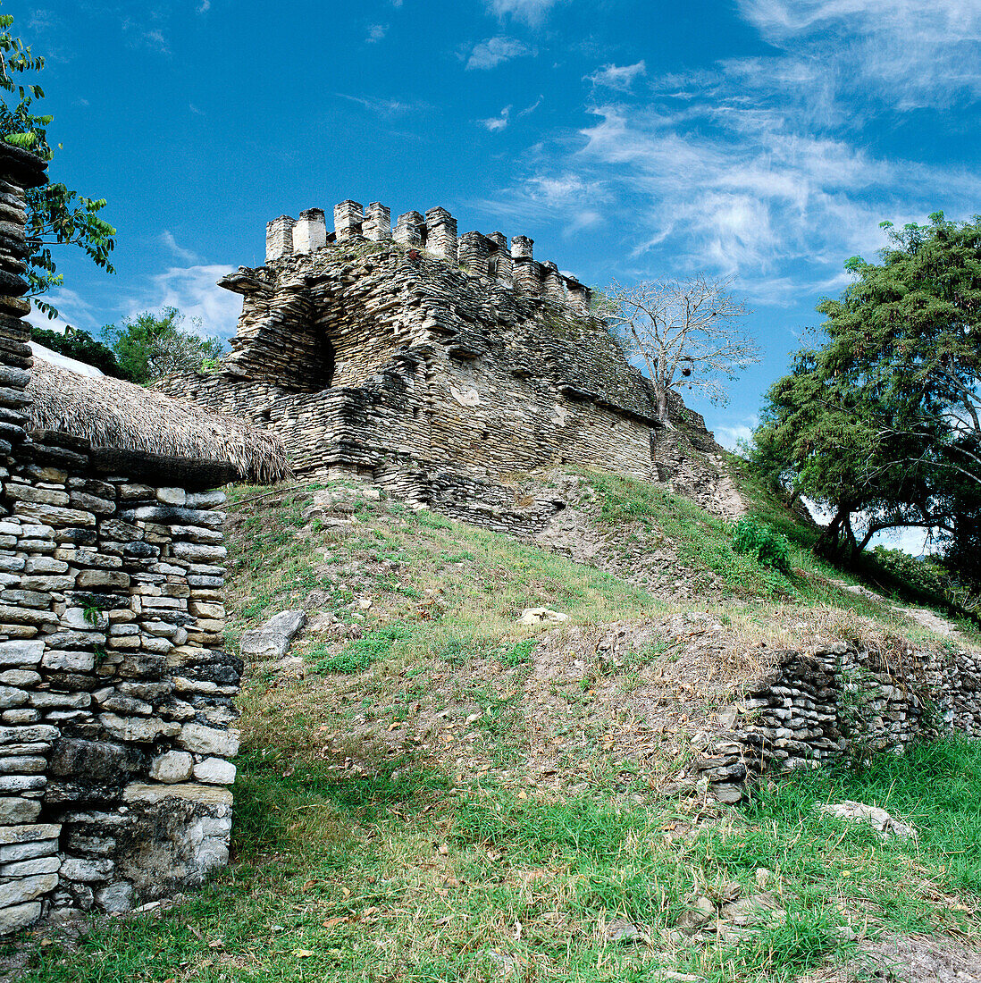 Maya ruins. Toniná. Chiapas. Mexico