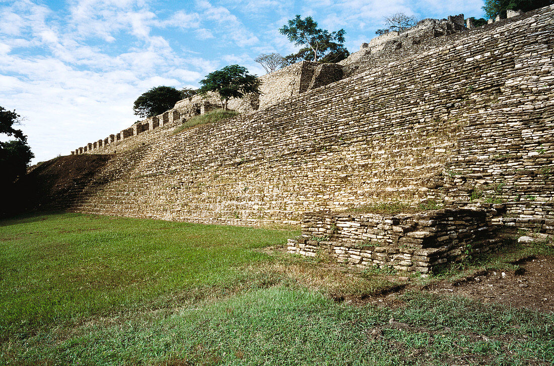 Maya ruins. Toniná. Chiapas. Mexico