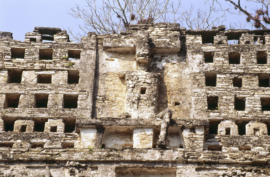 Yaxchilan, ruins of ancient Maya city. Chiapas, Mexico