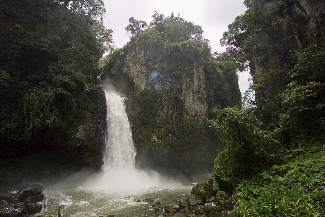 Texolo waterfall, Xico. Veracruz, Mexico