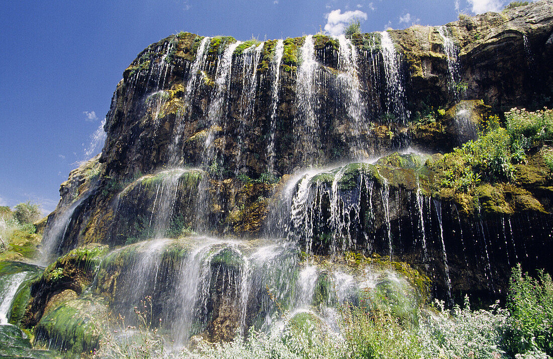 Valdemoro falls. Serranía de Cuenca. Cuenca province. Spain