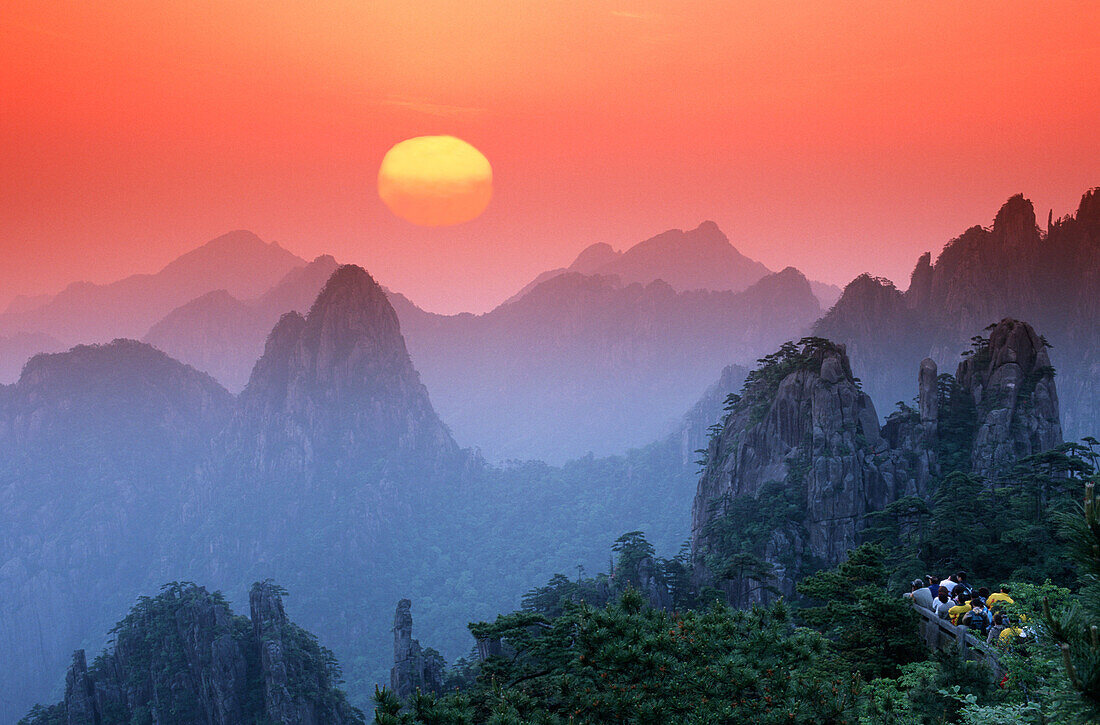 Huangshan Mountains. China.