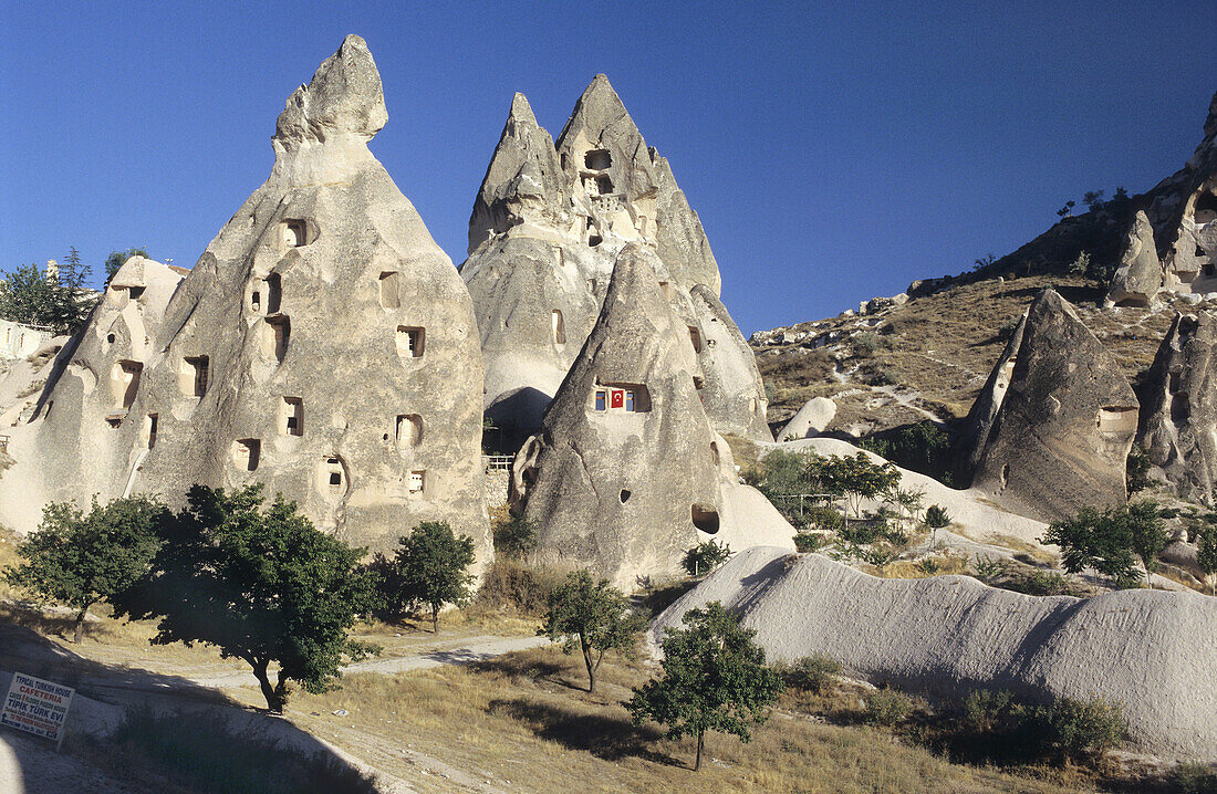 Troglodyte Dwellings. Cappadocia, Turkey