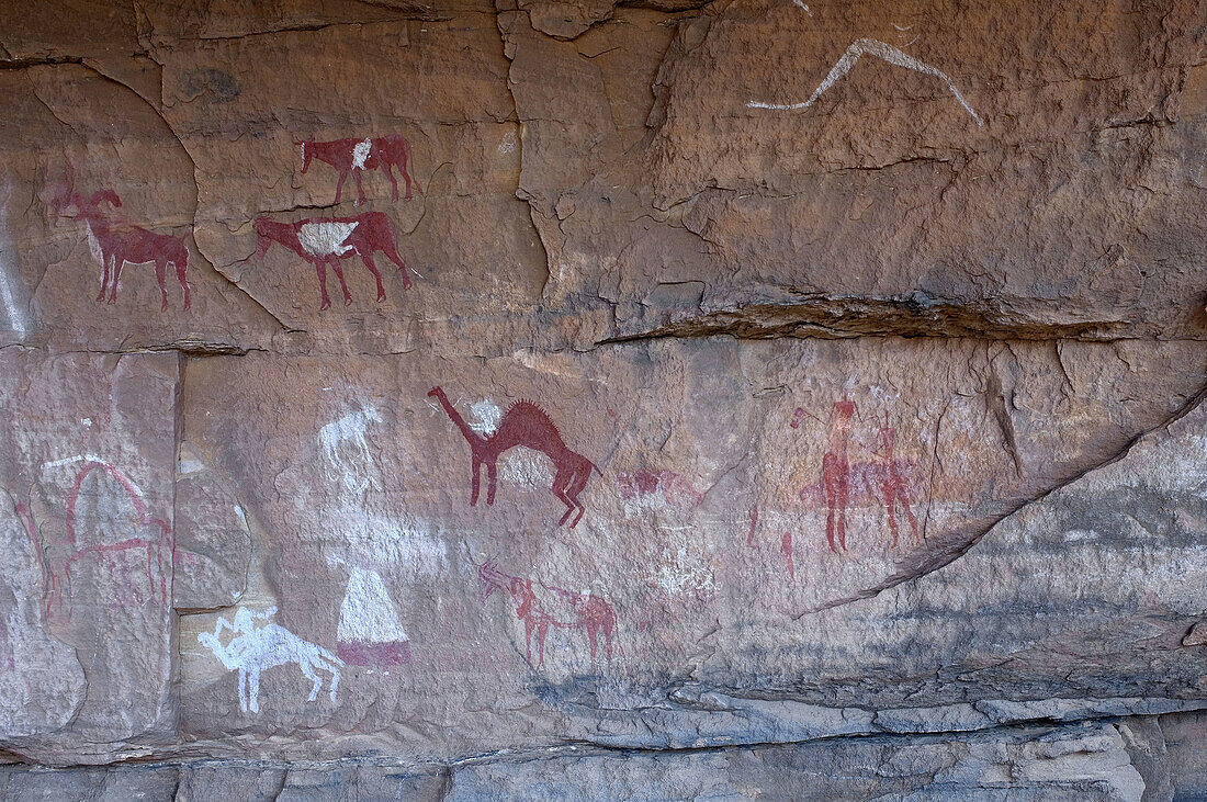 Paintings and engravings, Libya.