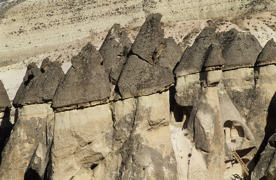 Turkey. Central Anatolia. Cappadocia. Valley of Goreme