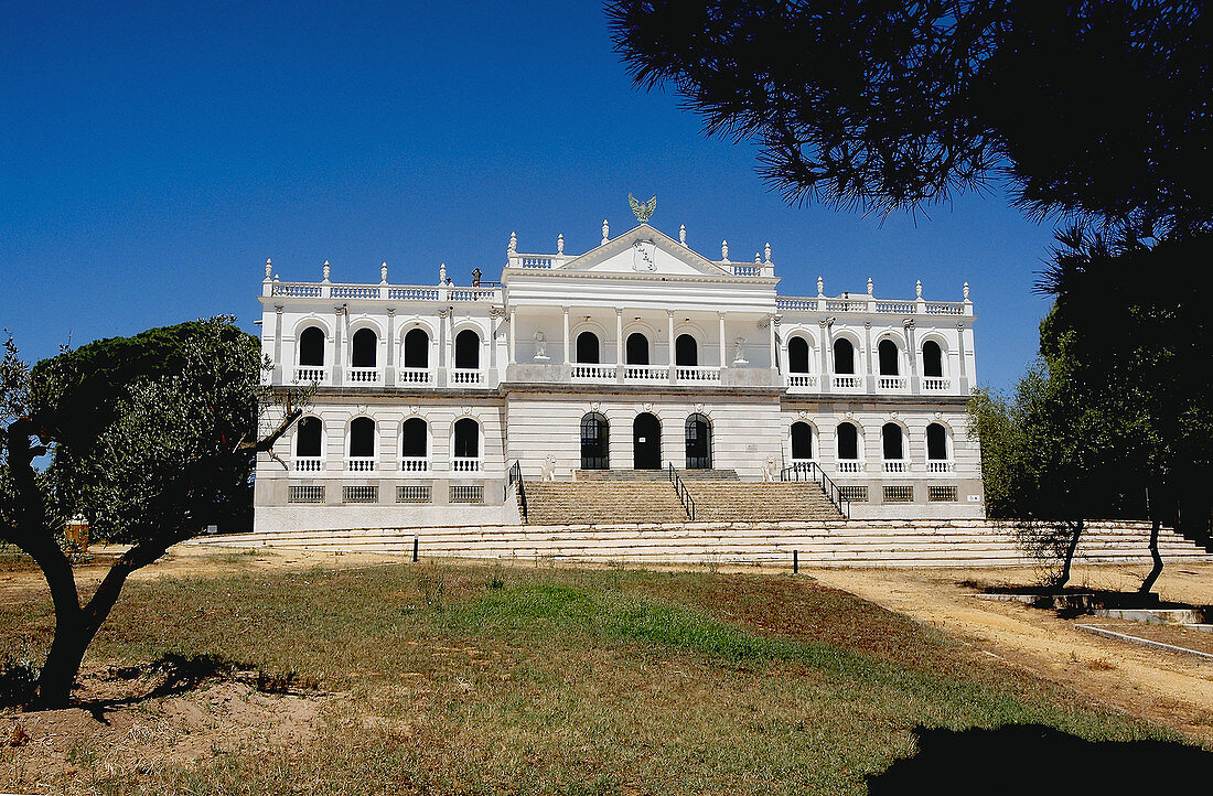 Palacio del Acebrón in Doñana National Park. Huelva province, Andalusia. Spain