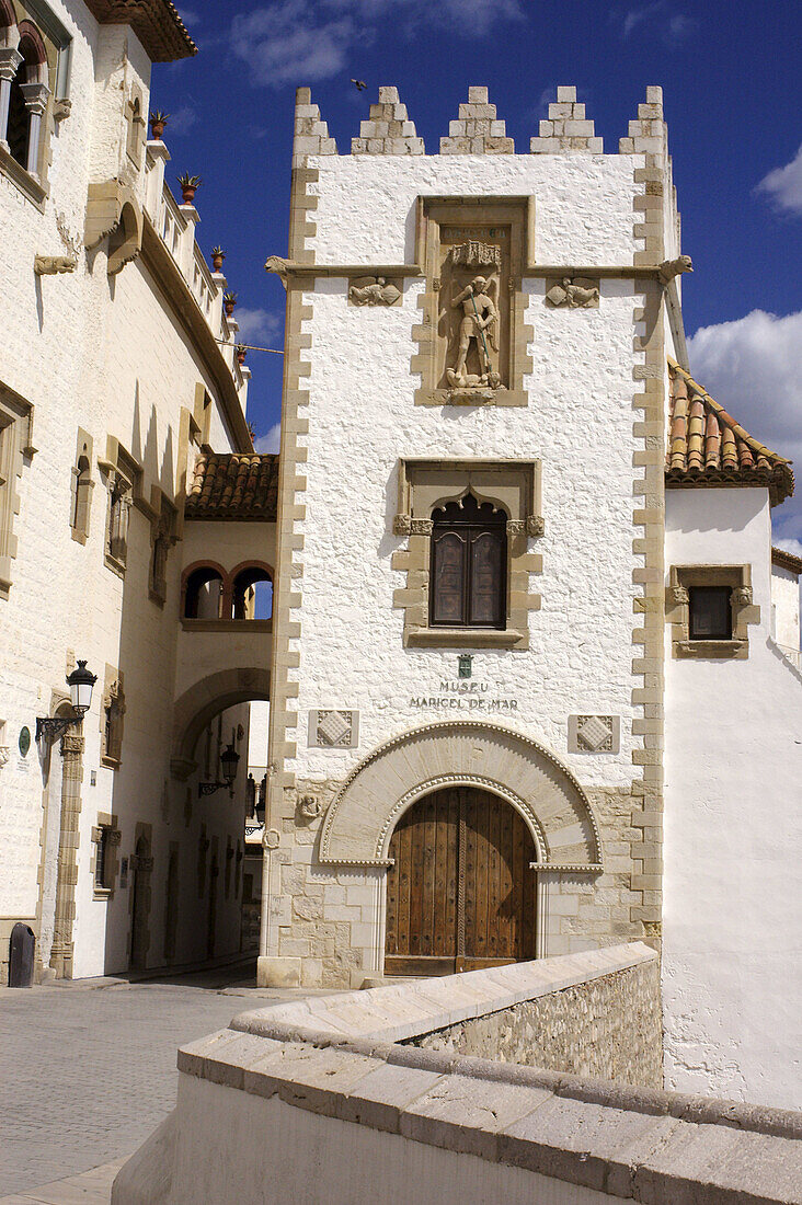 Maricel Palace. Sitges, Barcelona province. Catalonia, Spain.