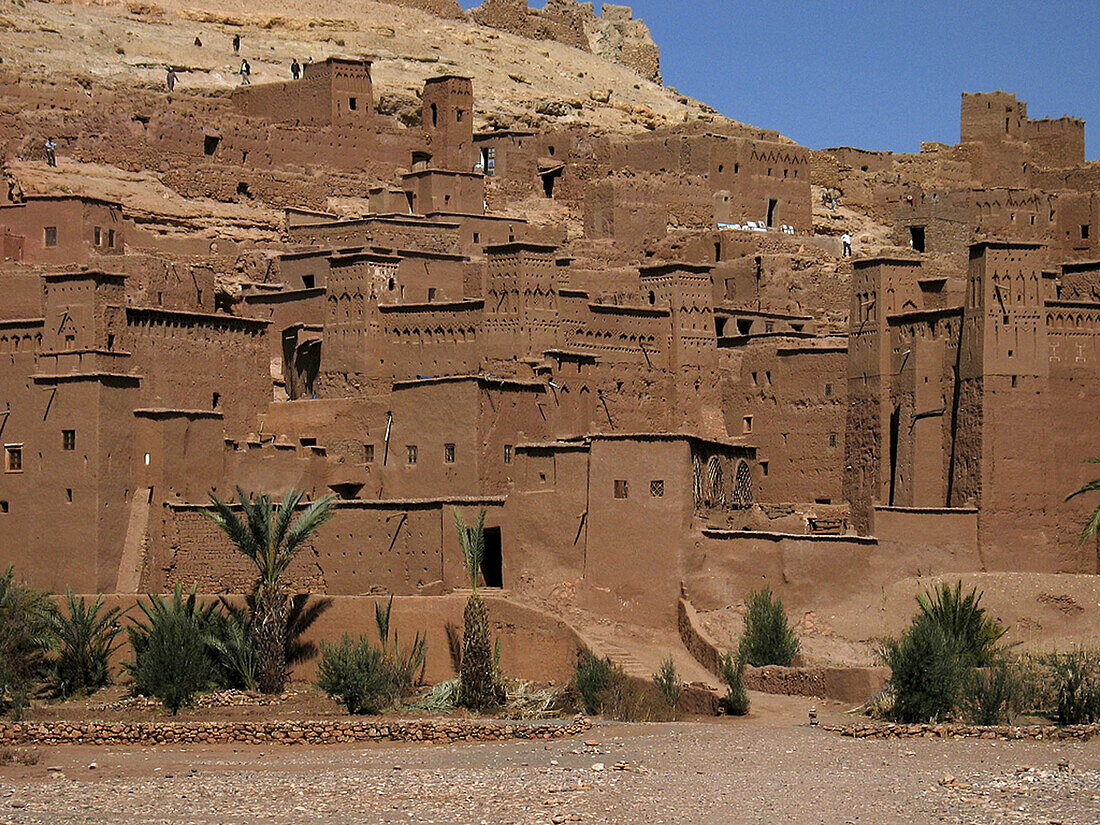 Aït Ben Haddou Kasbah (mud fortress), Ouarzazate, High Atlas. Morocco