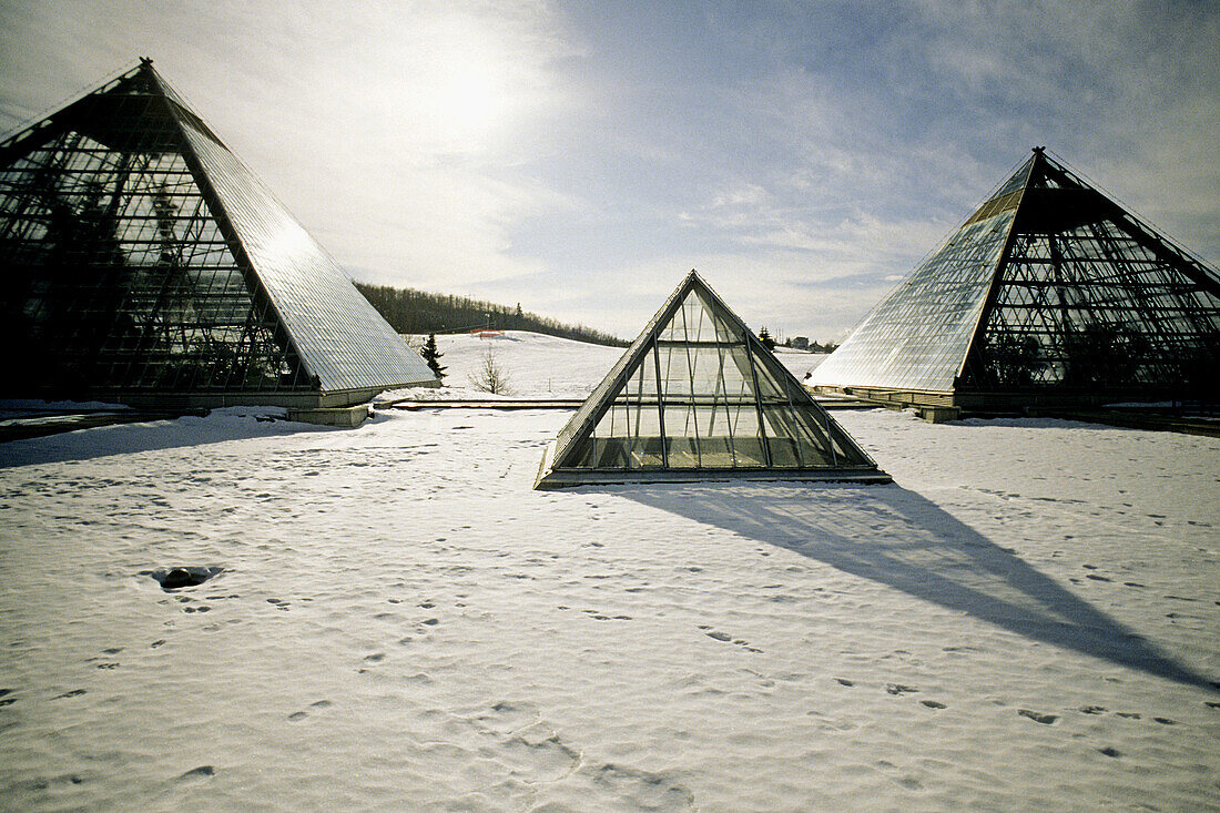 Muttart Conservatory, Edmonton. Alberta, Canada
