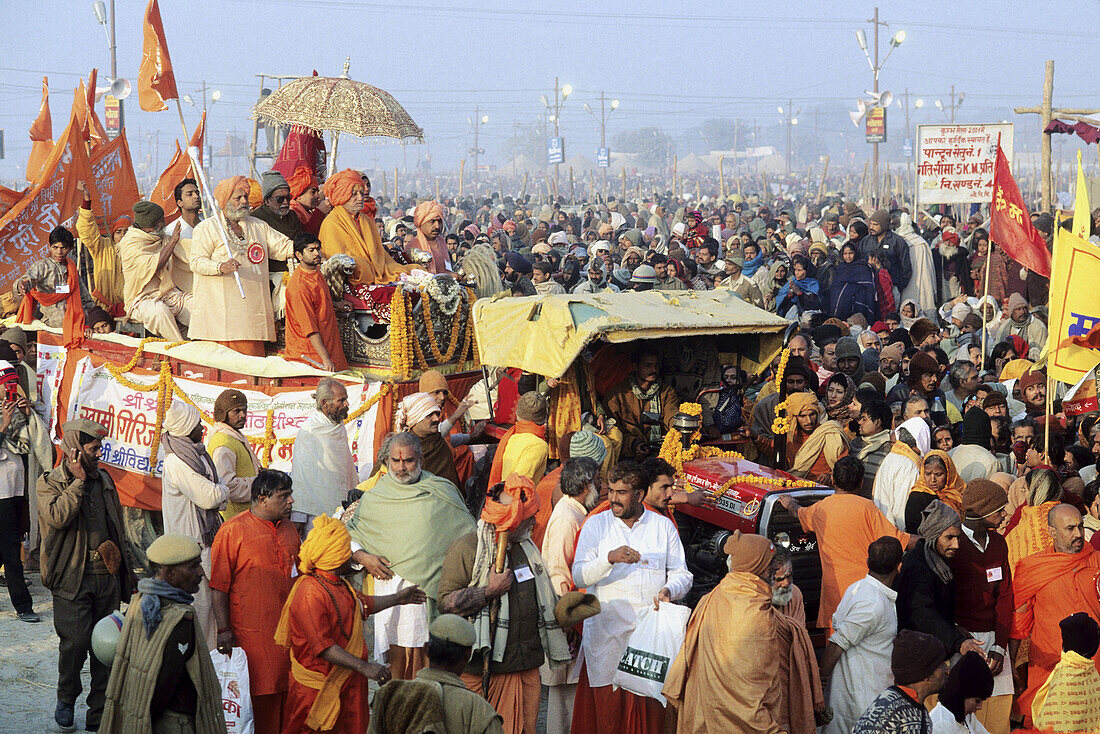 Kumbh Mela festival, Allahabad. Uttar Pradesh, India