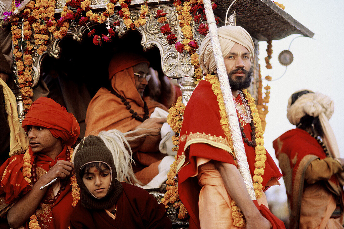 Kumbh Mela festival, Allahabad. Uttar Pradesh, India