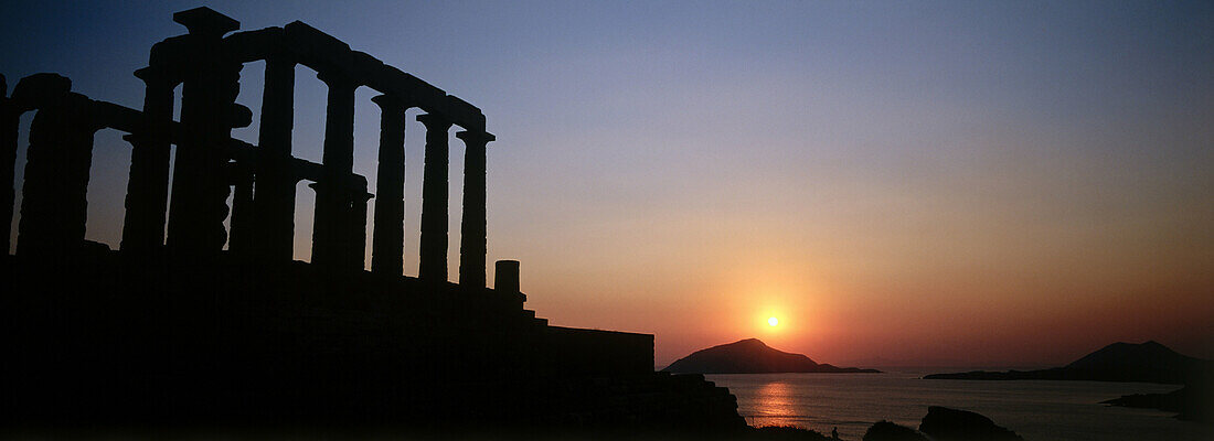 Temple of Poseidon, Cape Sounion, Attica, Greece