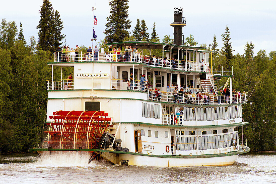 Riverboat Discovery III, Chena River, Fairbanks, Alaska