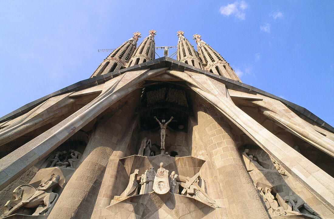 Sagrada Familia temple, Barcelona. Spain
