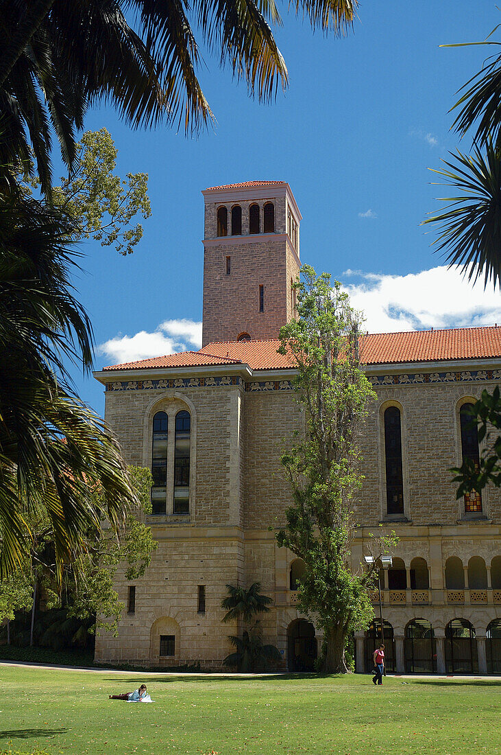 Campus of the University of Western Australia, Perth, Western Australia.