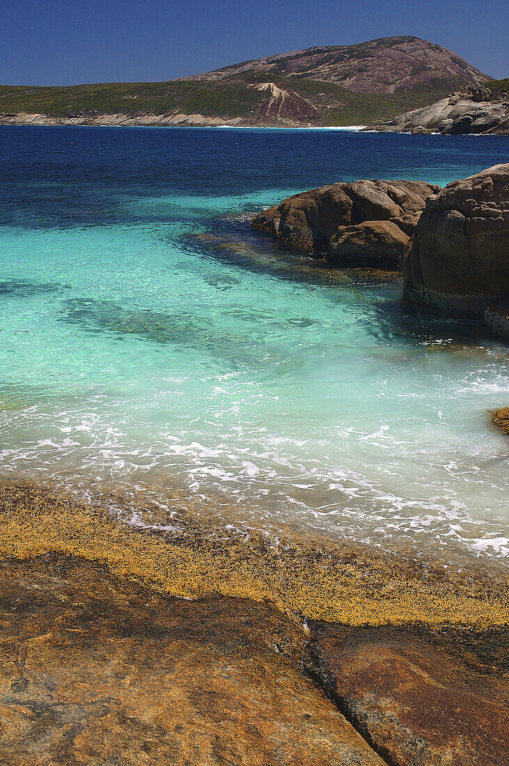 Stunning colours along the Coastal Track to Hellfire Bay, Cape Le Grand National Park, near Esperance, Western Australia.