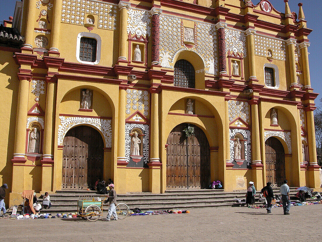 Cathedral, San Cristóbal de las Casas. Chiapas, Mexico