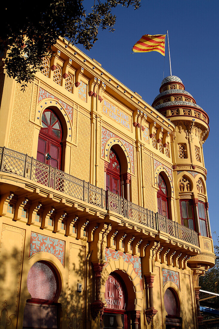 Casino in Sant Feliu de Guíxols, Baix Empordà. Costa Brava, Girona province. Catalonia, Spain