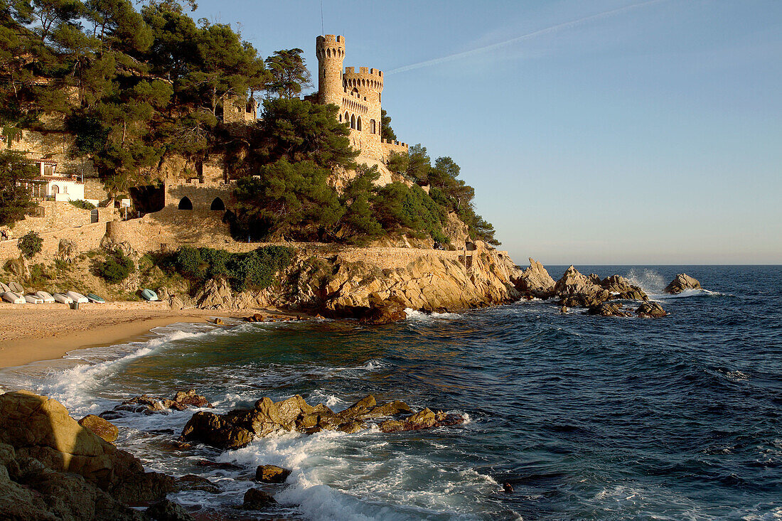 Lloret de Mar. Costa Brava, La Selva. Girona province, Spain