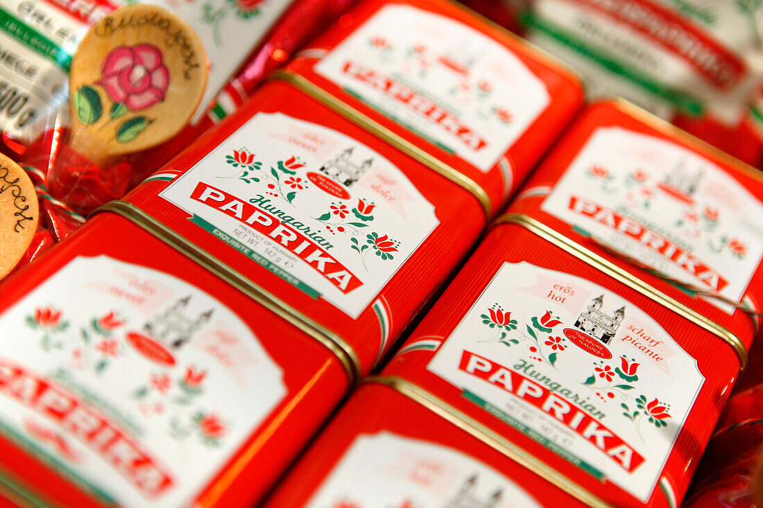 In the Big Market Hall, Nagyvásárosarnok, Budapest, Hungary