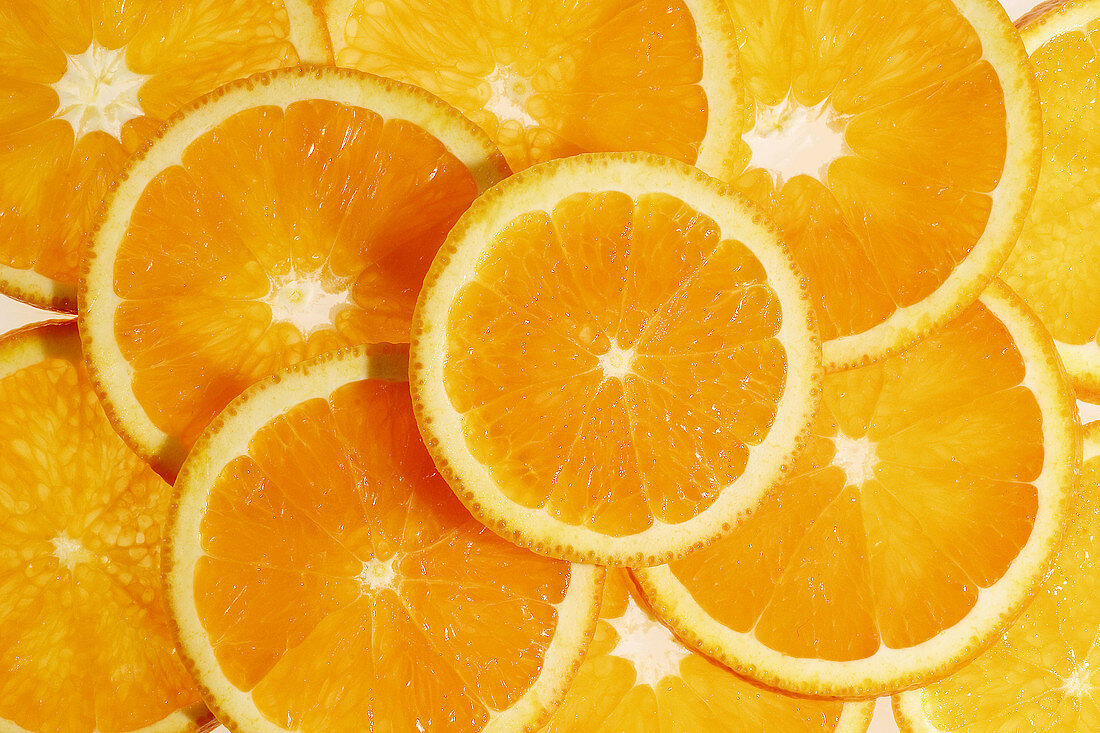 Orange (Citrus sinensis) slices