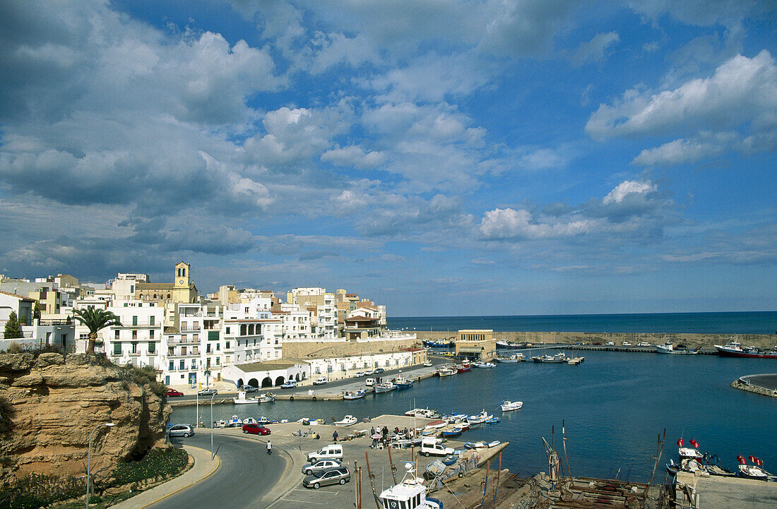 LAmetlla de Mar port. Golden Coast, Tarragona province. Catalonia, Spain