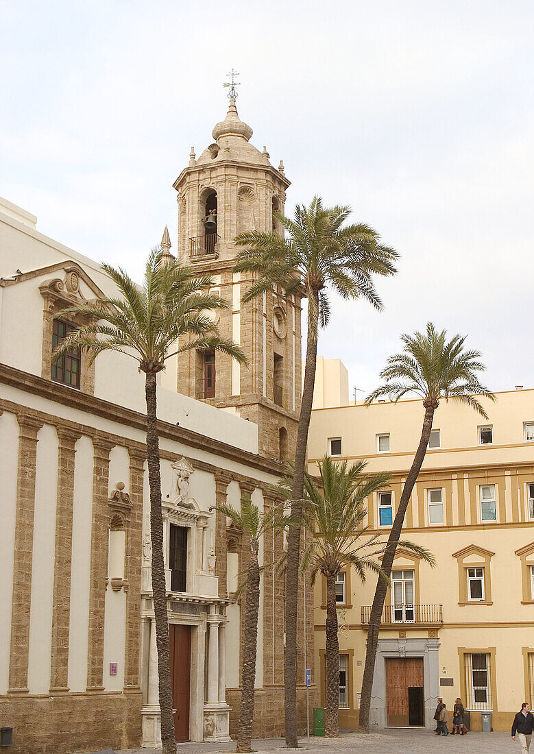 Church of Santiago Apóstol (17th century), Cádiz. Andalusia, Spain