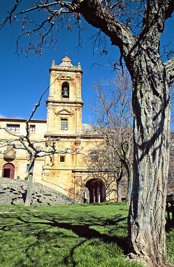 Nuestra Señora de Codés (16th-17th c.), baroque shrine. Torralba del Río, Navarre, Spain