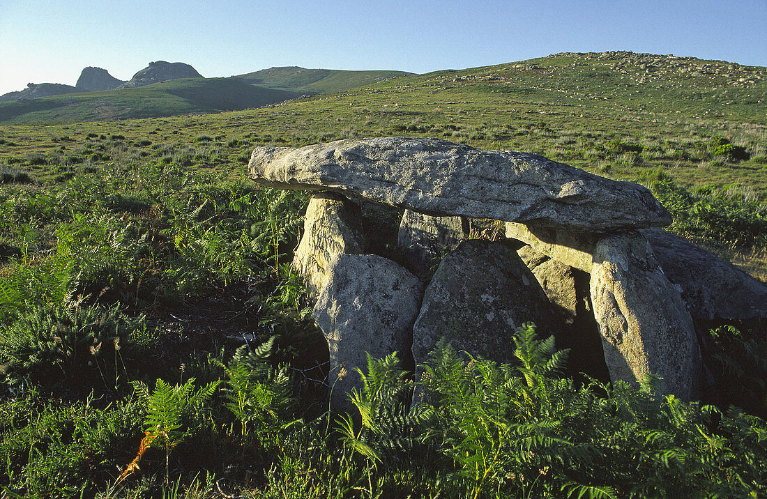Casa da Moura dolmen. Baixa Limia-Serra do Xurés Natural Park. Orense province, Galicia, Spain