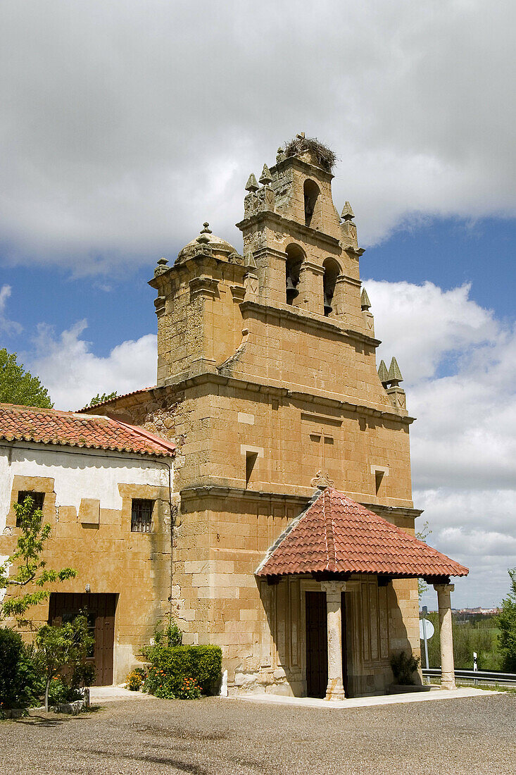 Chapel of Cristo de Morales, Via de la Plata, Zamora province, Castilla y León, Spain