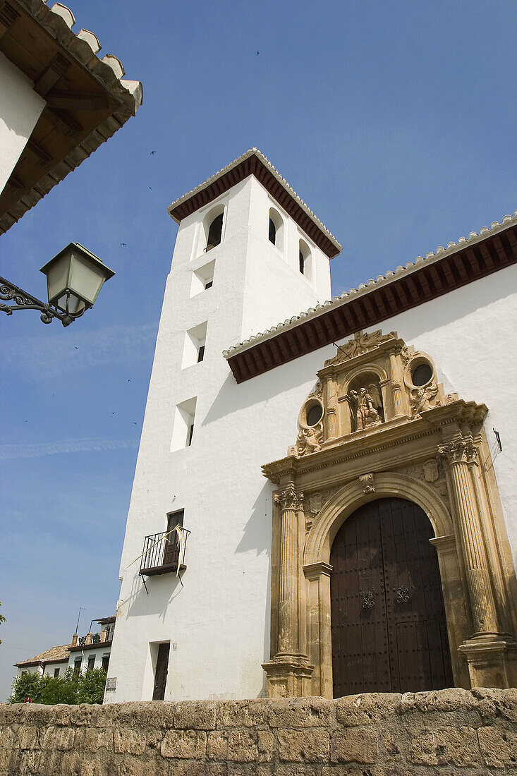 Church of San Miguel Bajo. Albayzín, Granada. Andalusia, Spain