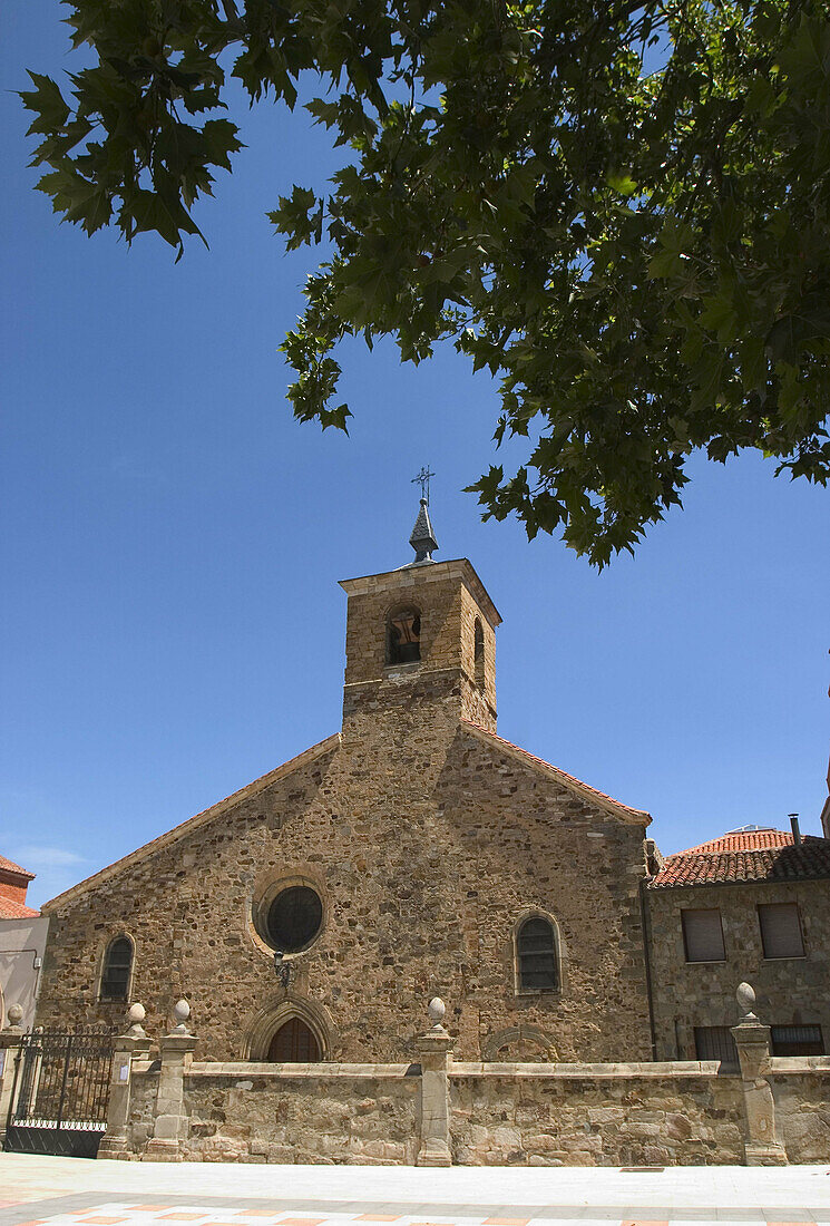 San Bartolomé church, Astorga, Camino de Santiago, León province, Castilla y León, Spain.