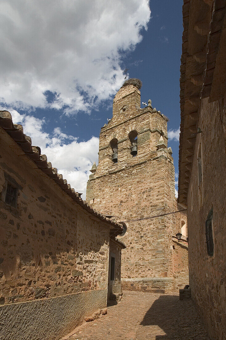 Castrillo de los Polvazares, Astorga, Camino de Santiago. León province, Castilla y León, Spain.