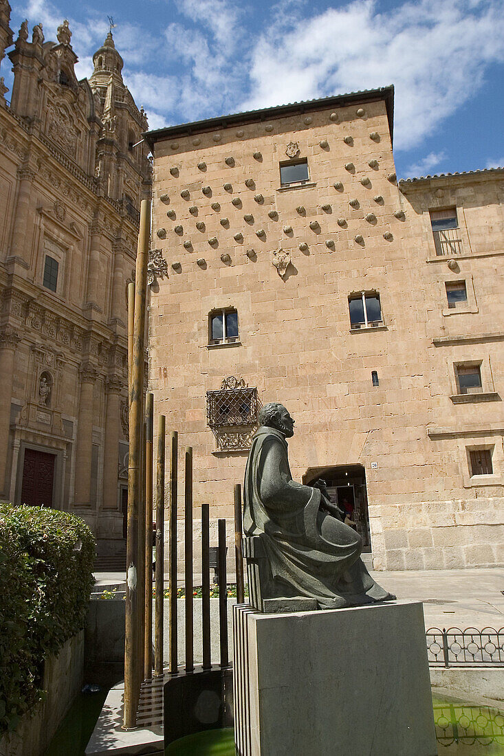 Casa de las Conchas (15th century), Salamanca. Castilla-León, Spain